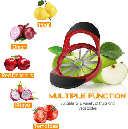 Apple Cutter, Apple Corer and Slicer - 4.72 Inch Apple Slicer