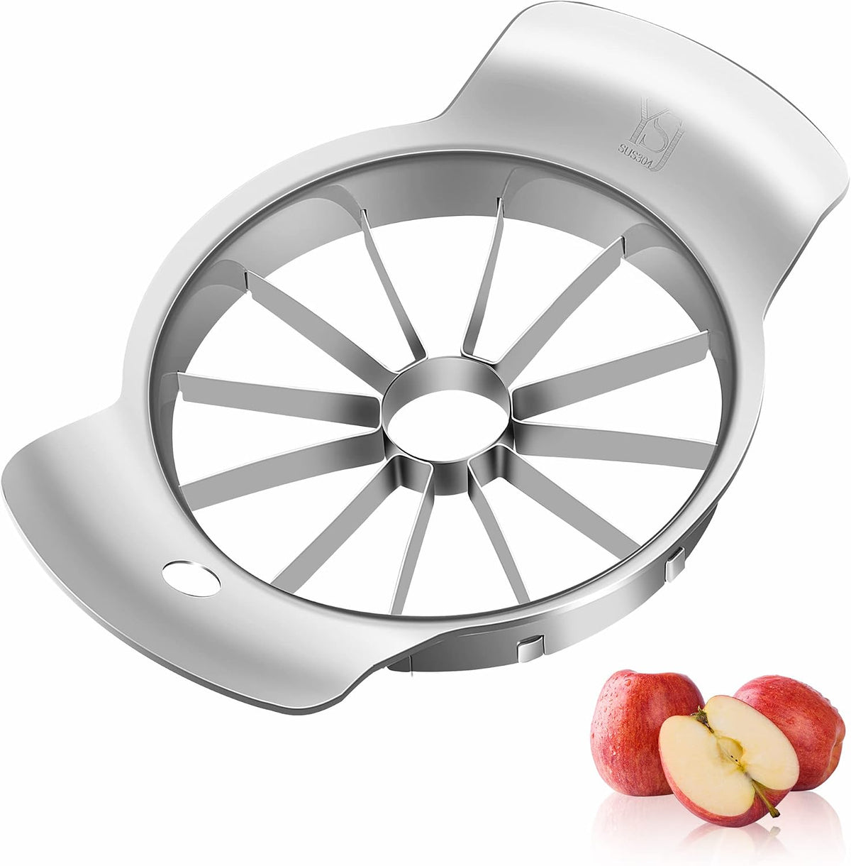 Apple Cutter, Apple Corer and Slicer - 4.72 Inch Apple Slicer