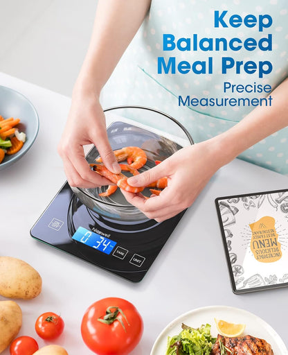 Food Scale 22lb Digital Kitchen Scale for Cooking Baking