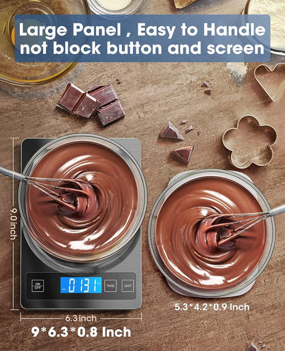 Food Scale 22lb Digital Kitchen Scale for Cooking Baking