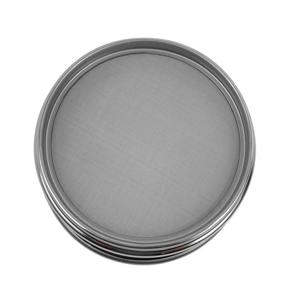 20 Mesh Lab Sieves 4" Diameter 304 Stainless Steel Wire Cloth Test Sieve for Industrial Laboratory Home