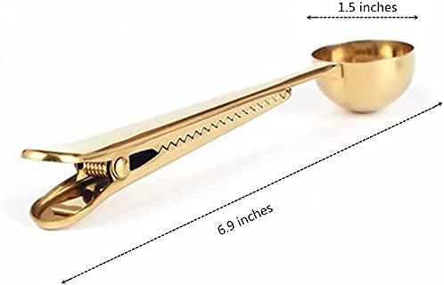 Plastic Coffee Scoops, 2 Tbsp Coffee Scoop with Brush & Espresso Grinder Brush for Ground Coffee Cleaning Tea Power, Coffee Tool for Barista Home Kitchen Café,4 Pack