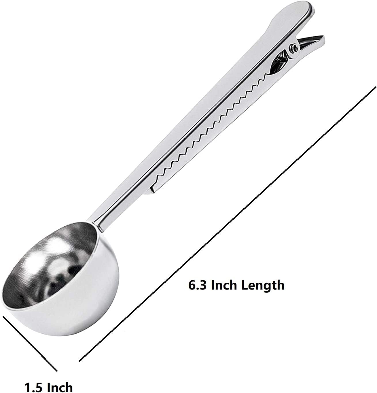Plastic Coffee Scoops, 2 Tbsp Coffee Scoop with Brush & Espresso Grinder Brush for Ground Coffee Cleaning Tea Power, Coffee Tool for Barista Home Kitchen Café,4 Pack