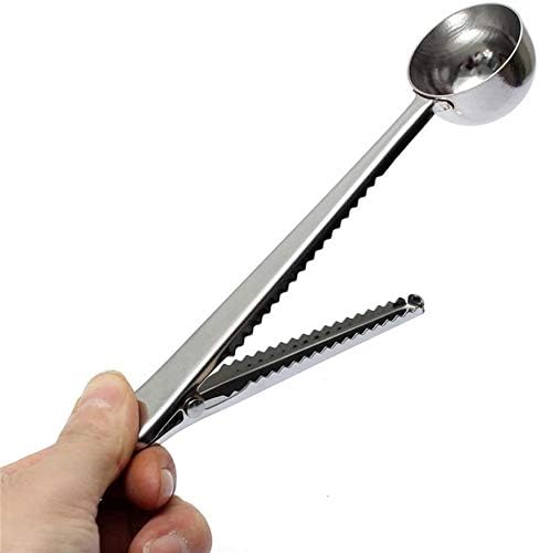 Plastic Coffee Scoops, 2 Tbsp Coffee Scoop with Brush & Espresso Grinder Brush for Ground Coffee Cleaning Tea Power, Coffee Tool for Barista Home Kitchen Café,4 Pack