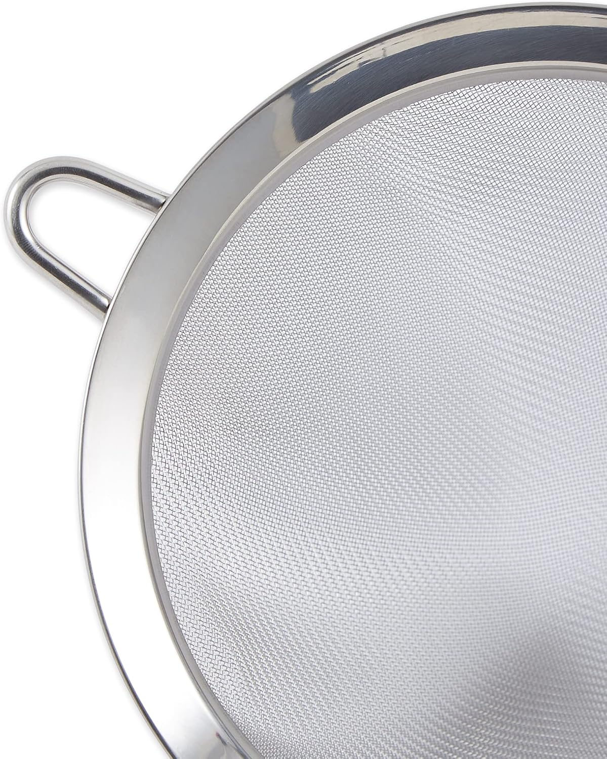 Endurance Kitchen Collection, Stainless Steel Fine Mesh Conical Sieve/Colander, Multi-Purpose for Cooking, Baking, Loose Leaf Tea, Bar Strainer Cocktails, 6.25-Inch