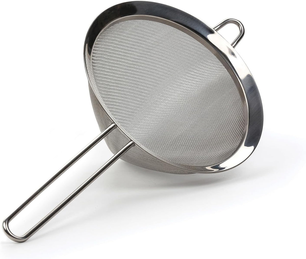 Endurance Kitchen Collection, Stainless Steel Fine Mesh Conical Sieve/Colander, Multi-Purpose for Cooking, Baking, Loose Leaf Tea, Bar Strainer Cocktails, 6.25-Inch