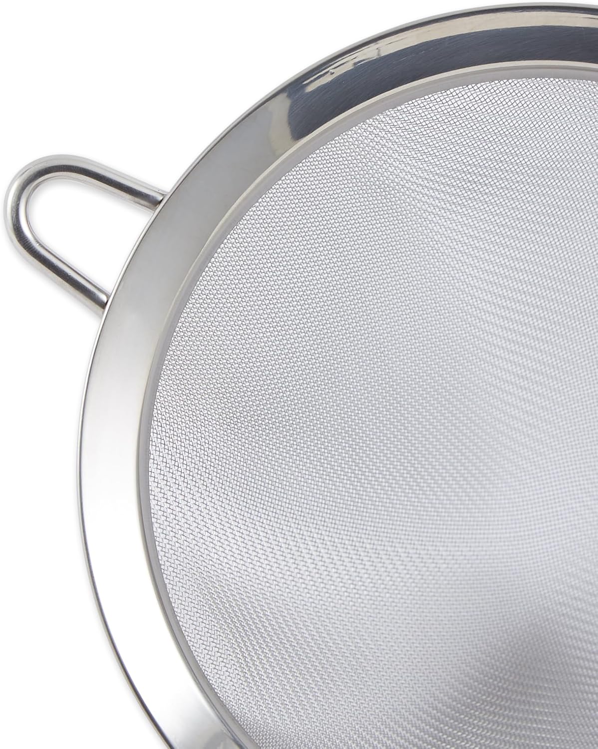 Endurance Kitchen Collection, Stainless Steel Fine Mesh Conical Sieve/Colander, Multi-Purpose for Cooking, Baking, Loose Leaf Tea, Bar Strainer Cocktails, 6.25-Inch