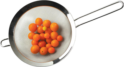 Endurance Kitchen Collection, Stainless Steel Fine Mesh Conical Sieve/Colander, Multi-Purpose for Cooking, Baking, Loose Leaf Tea, Bar Strainer Cocktails, 6.25-Inch
