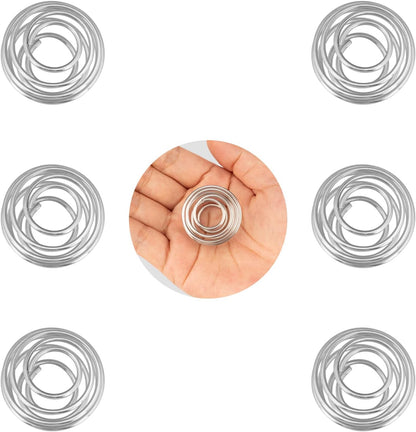 Shaker Bottle Balls 6 Pcs Small Size 304 Stainless Steel Shaker Ball for Protein Shakes,Milkshake and Salad Dressing (Diameter 1.2inch)