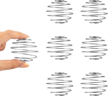Shaker Bottle Balls 6 Pcs Small Size 304 Stainless Steel Shaker Ball for Protein Shakes,Milkshake and Salad Dressing (Diameter 1.2inch)