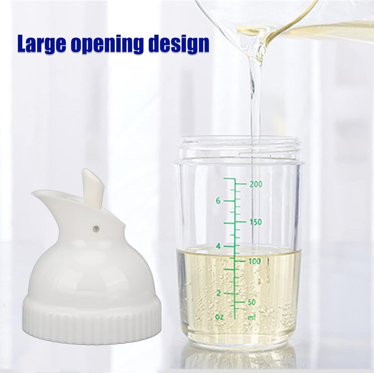 Salad Dressing Shaker, Salad Dressing Shaker BPA Free Prevent Leakage Salad Dressing Jar with Lid for Kitchen (Black) (green) 200ml