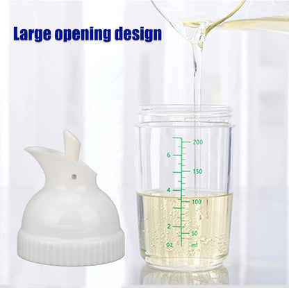 Salad Dressing Shaker, Salad Dressing Shaker BPA Free Prevent Leakage Salad Dressing Jar with Lid for Kitchen (Black) (green) 200ml