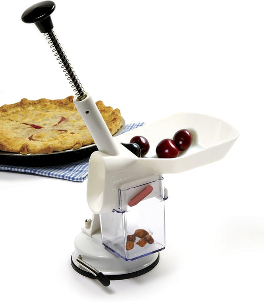 Deluxe Cherry Pitter Automatic Feed Tray, 1.75in/4.5cm, As Shown