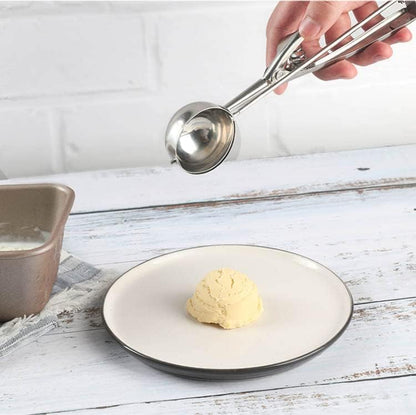 Medium Cookie Scoop, 2.8 Tbsp / 42 ml / 1.4 oz,2 inches / 5 CM Ball, 18/8 Stainless Steel,Secondary Polishing, Ice Cream Scoop,Dough Scoop Cupcake Scoop Melon Baller.