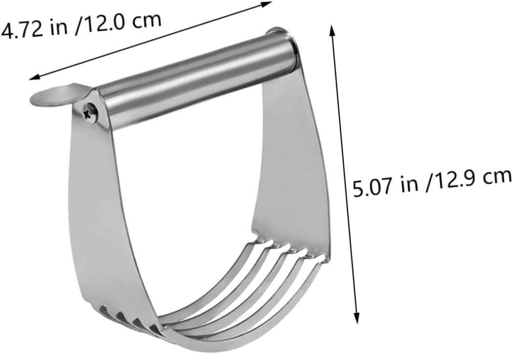 Pastry Blender Tool Heavy Duty Cutter with Comfortable Handle for Baking Ideal for Making Pie Crusts and Biscuits Dishwasher Safe