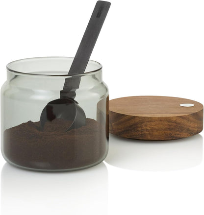 Moro Coffee Measurer, Black, Stainless Steel Measuring Spoon 7g, Precise Coffee Portion Measurement for Ground or Instant Coffee