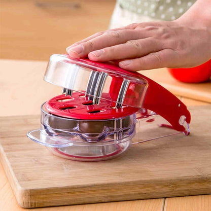 Cherry Pitter, Cherrystone Remover Mess Free 6 Capacity At Once Dishwasher Safe-6 Cherries,cherry picker