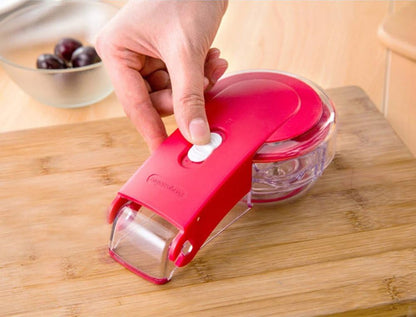 Cherry Pitter, Cherrystone Remover Mess Free 6 Capacity At Once Dishwasher Safe-6 Cherries,cherry picker