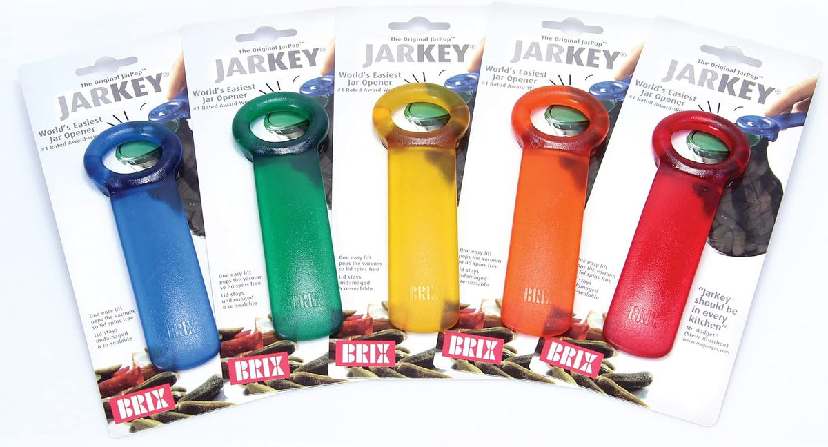 Original Jar Pop Opener, Great for Kids, Arthritis, and Carpal Tunnel Sufferers, Assorted Frosted Colors (Color May Vary) Pack of 1