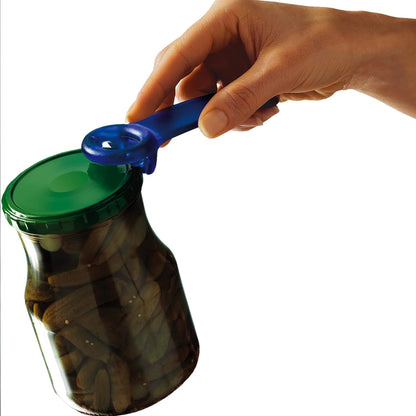 Original Jar Pop Opener, Great for Kids, Arthritis, and Carpal Tunnel Sufferers, Assorted Frosted Colors (Color May Vary) Pack of 1