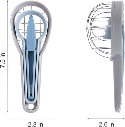 3 in 1 Stainless Steel Avocado Slicer Kiwi Cutter Slicer