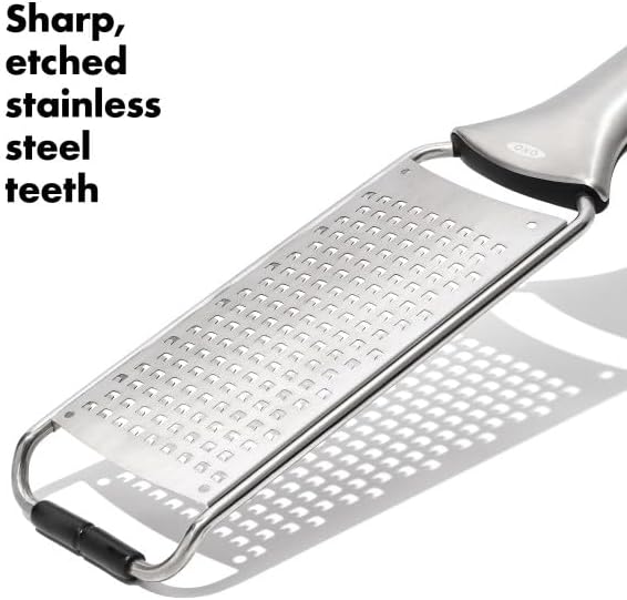NEW Good Grips Grater, Stainless Steel, Black