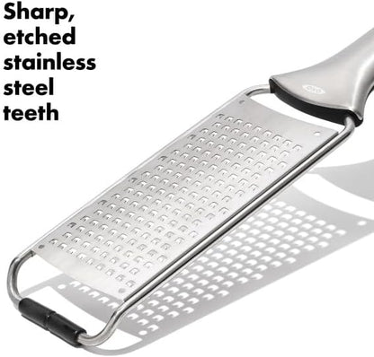 NEW Good Grips Grater, Stainless Steel, Black
