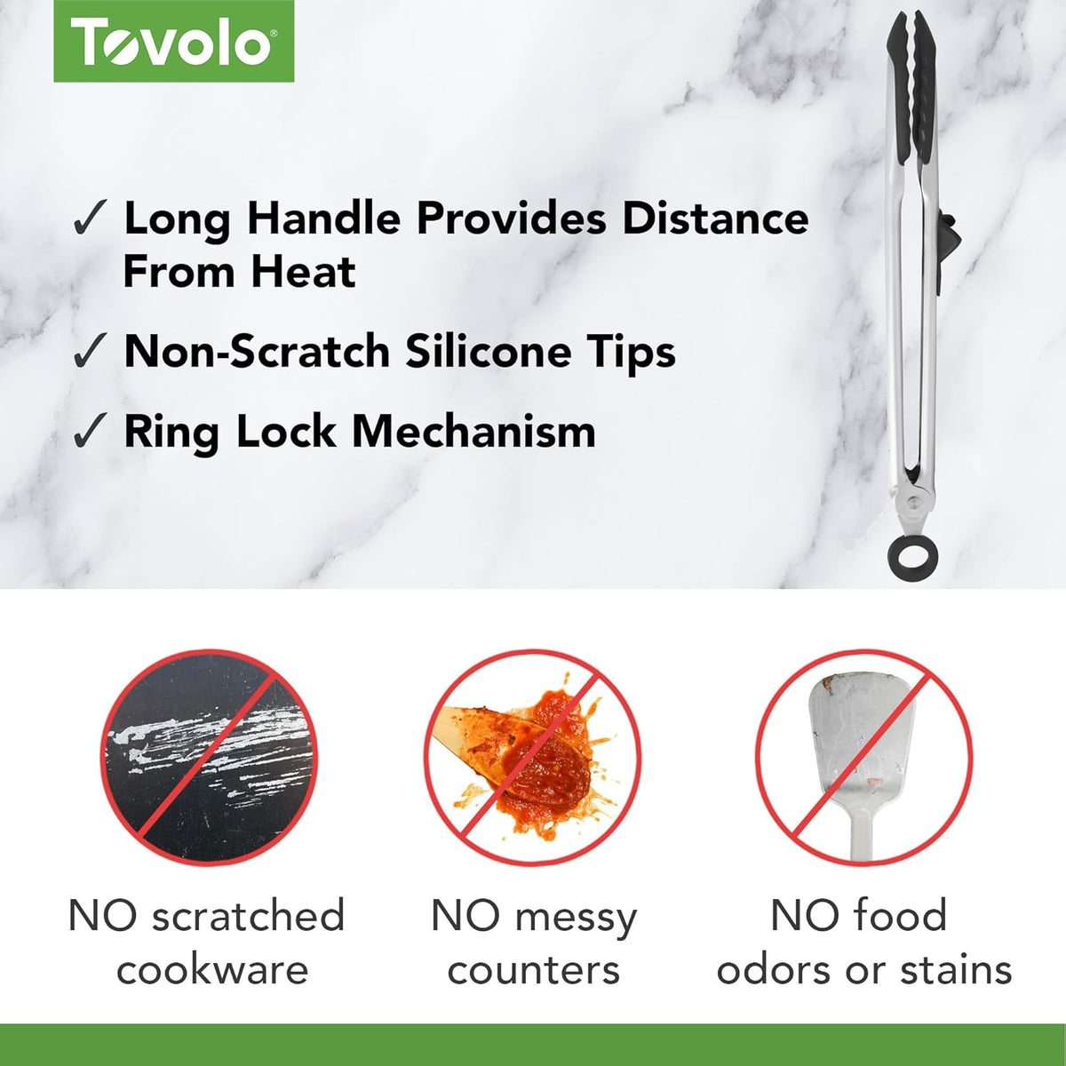 Tongs With Silicone Tips Easy Grip 13" Long Kitchen Tongs Stainless Steel Handle For Cooking, Non Scratch Heat Resistant Locking Tongs Silicone Tipped Dishwasher Safe BPA Free, Pink Sorbet