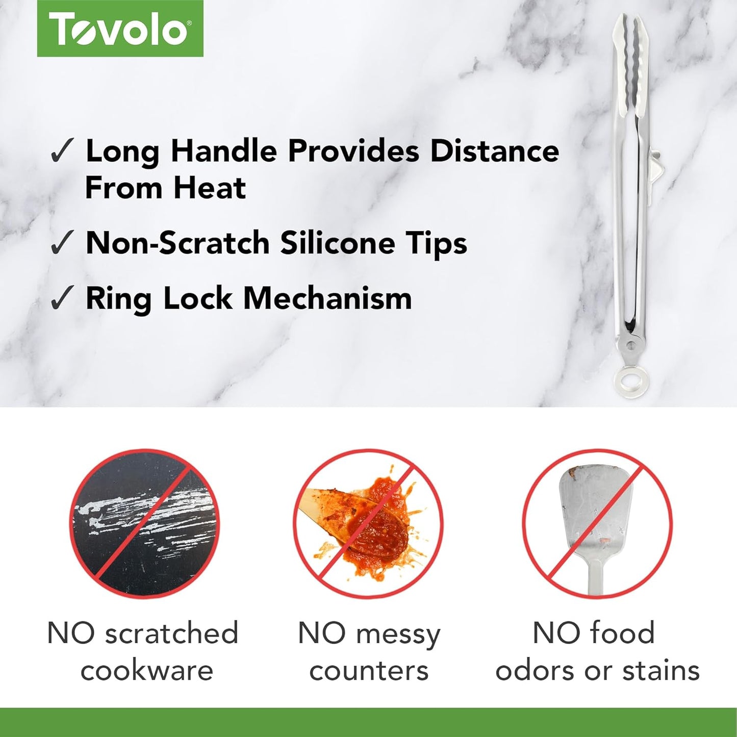 Tongs With Silicone Tips Easy Grip 13" Long Kitchen Tongs Stainless Steel Handle For Cooking, Non Scratch Heat Resistant Locking Tongs Silicone Tipped Dishwasher Safe BPA Free, Pink Sorbet