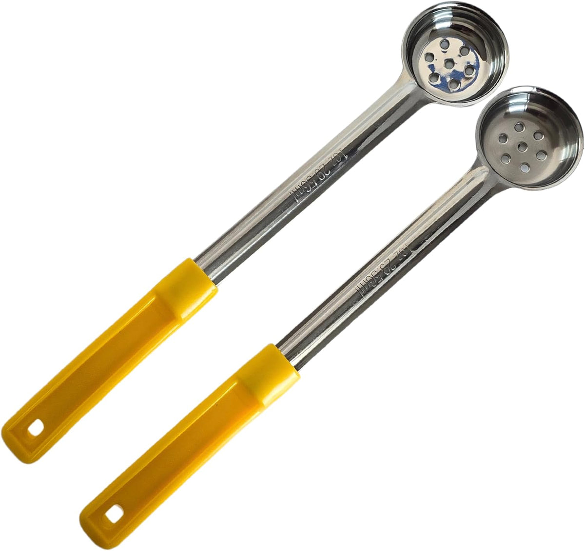 4 oz Slotted Stainless Steel Portion Control Ladle Spoodle - [Pack of 2]