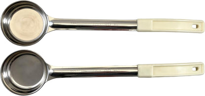 4 oz Slotted Stainless Steel Portion Control Ladle Spoodle - [Pack of 2]