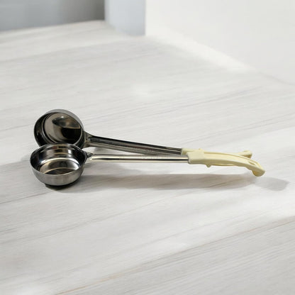 4 oz Slotted Stainless Steel Portion Control Ladle Spoodle - [Pack of 2]
