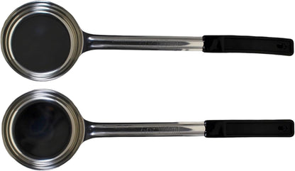 4 oz Slotted Stainless Steel Portion Control Ladle Spoodle - [Pack of 2]