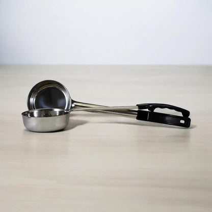 4 oz Slotted Stainless Steel Portion Control Ladle Spoodle - [Pack of 2]