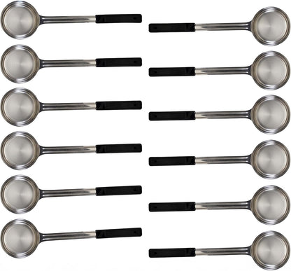 4 oz Slotted Stainless Steel Portion Control Ladle Spoodle - [Pack of 2]