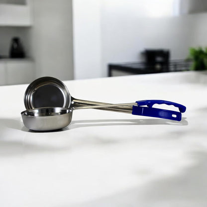 4 oz Slotted Stainless Steel Portion Control Ladle Spoodle - [Pack of 2]