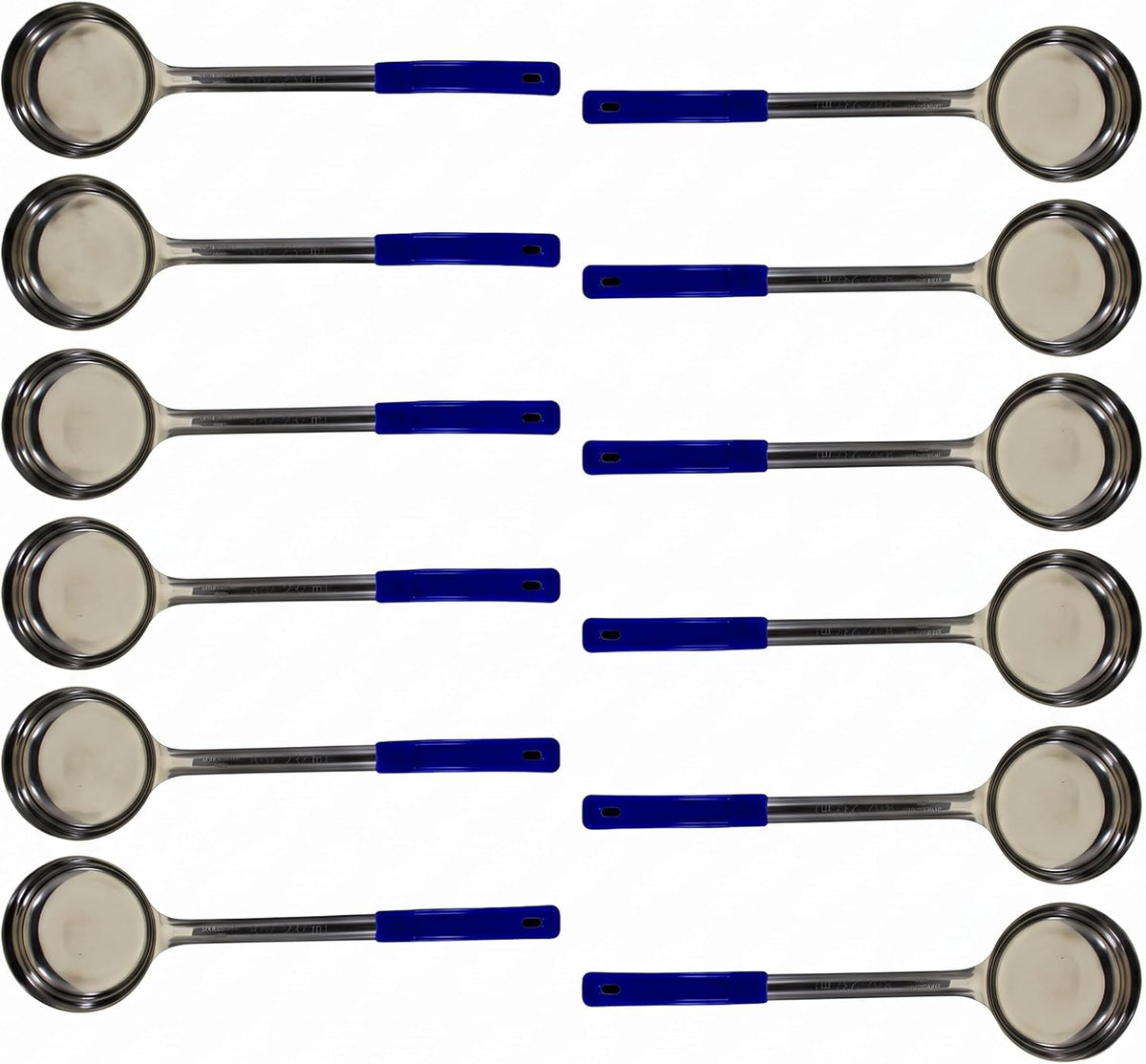 4 oz Slotted Stainless Steel Portion Control Ladle Spoodle - [Pack of 2]