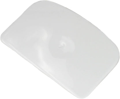 Classic Plastic Dough Scraper, 6 Inch, White, One Size