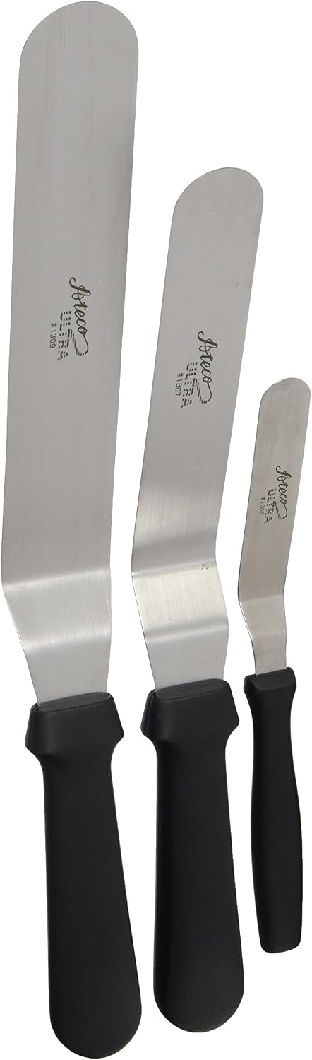 Professional Offset Spatula Set, Silver, 1 - Pack, Large