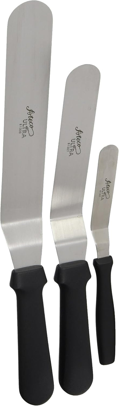 Professional Offset Spatula Set, Silver, 1 - Pack, Large