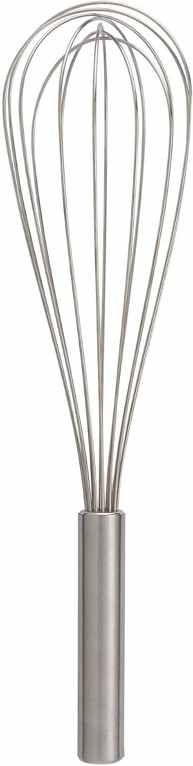 Double Balloon with Aerator Ball Wire Whisk, Stainless Steel, 12-Inch