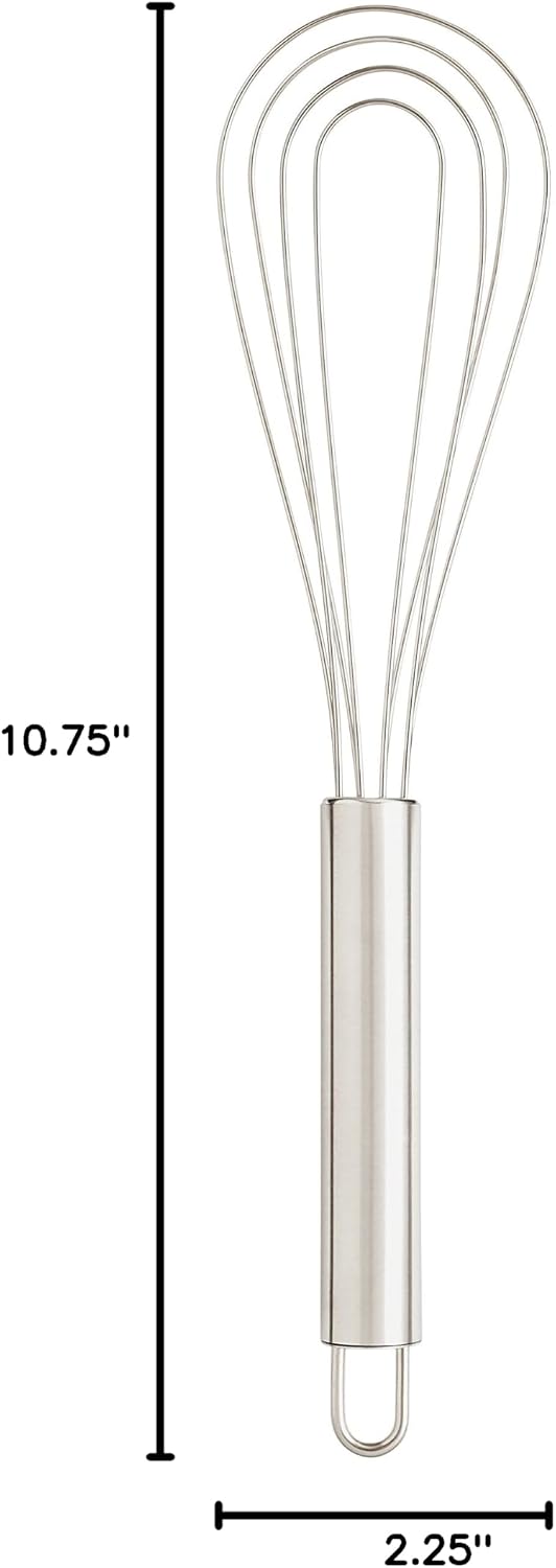 Double Balloon with Aerator Ball Wire Whisk, Stainless Steel, 12-Inch