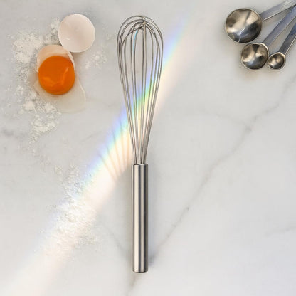 Double Balloon with Aerator Ball Wire Whisk, Stainless Steel, 12-Inch