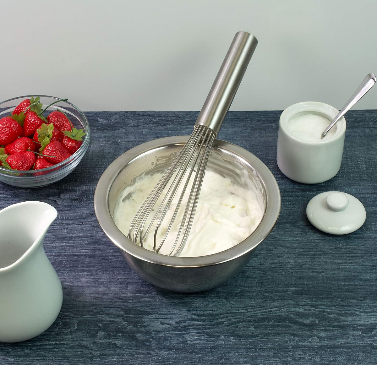 Double Balloon with Aerator Ball Wire Whisk, Stainless Steel, 12-Inch
