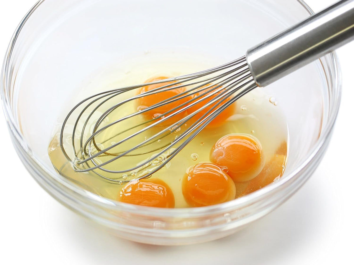 Double Balloon with Aerator Ball Wire Whisk, Stainless Steel, 12-Inch