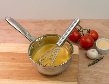 Double Balloon with Aerator Ball Wire Whisk, Stainless Steel, 12-Inch