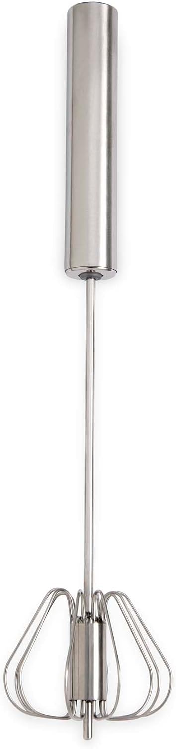 Double Balloon with Aerator Ball Wire Whisk, Stainless Steel, 12-Inch
