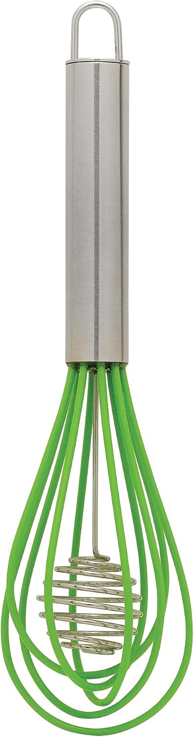 Double Balloon with Aerator Ball Wire Whisk, Stainless Steel, 12-Inch