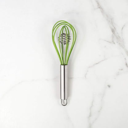 Double Balloon with Aerator Ball Wire Whisk, Stainless Steel, 12-Inch