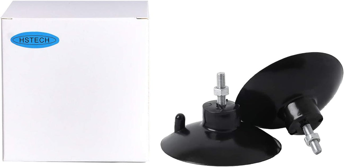 (4 Pcs) Black French Fry Suction Cup Feet Compatible with Industrial Commercial French Fry Cutter